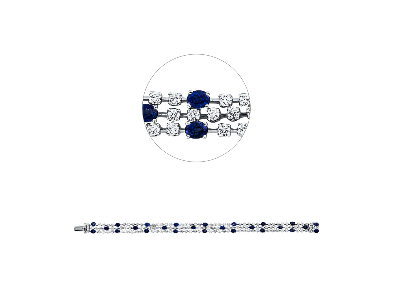 Brogle Selection sapphire bracelet