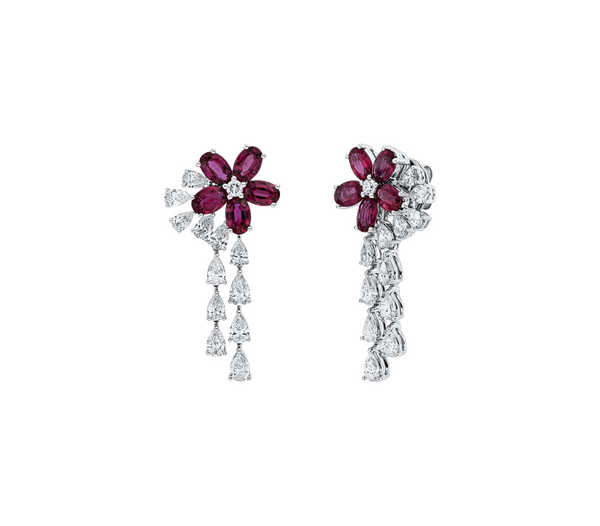 Brogle Selection ruby earrings