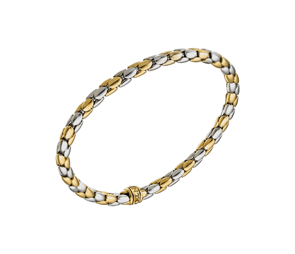 750 Weiß-, Gelbgold