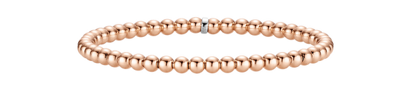Brogle Classic ball bracelet flexible 4mm Brogle Classic ball bracelet flexible 4mm