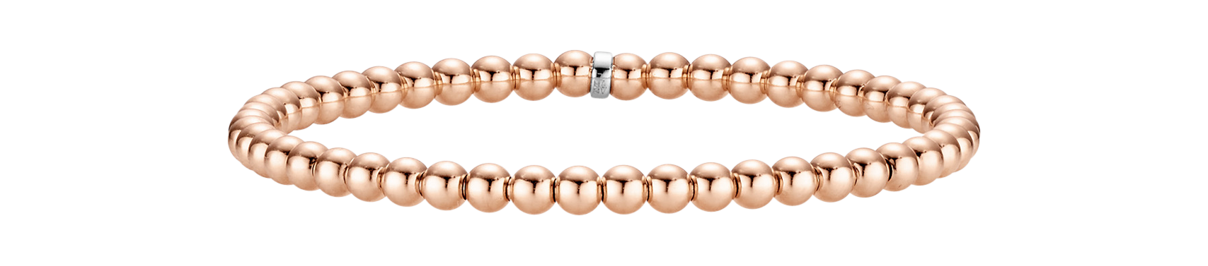 Brogle Classic Kugelarmband flexibel 4mm Brogle Classic Kugelarmband flexibel 4mm