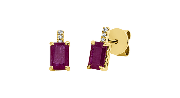 Brogle Classic Rubinohrstecker Brogle Classic Rubinohrstecker