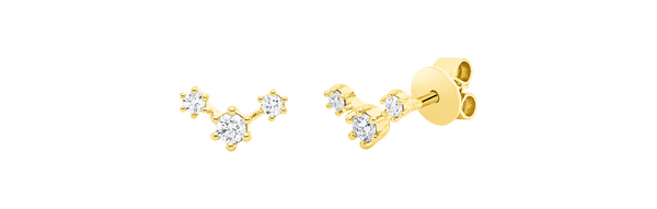 Brogle Classic diamond stud earrings Brogle Classic diamond stud earrings