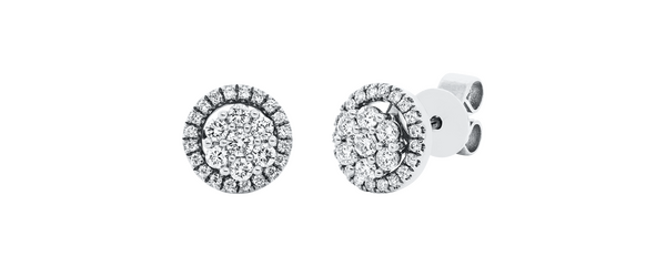 Brogle Classic diamond stud earrings Brogle Classic diamond stud earrings