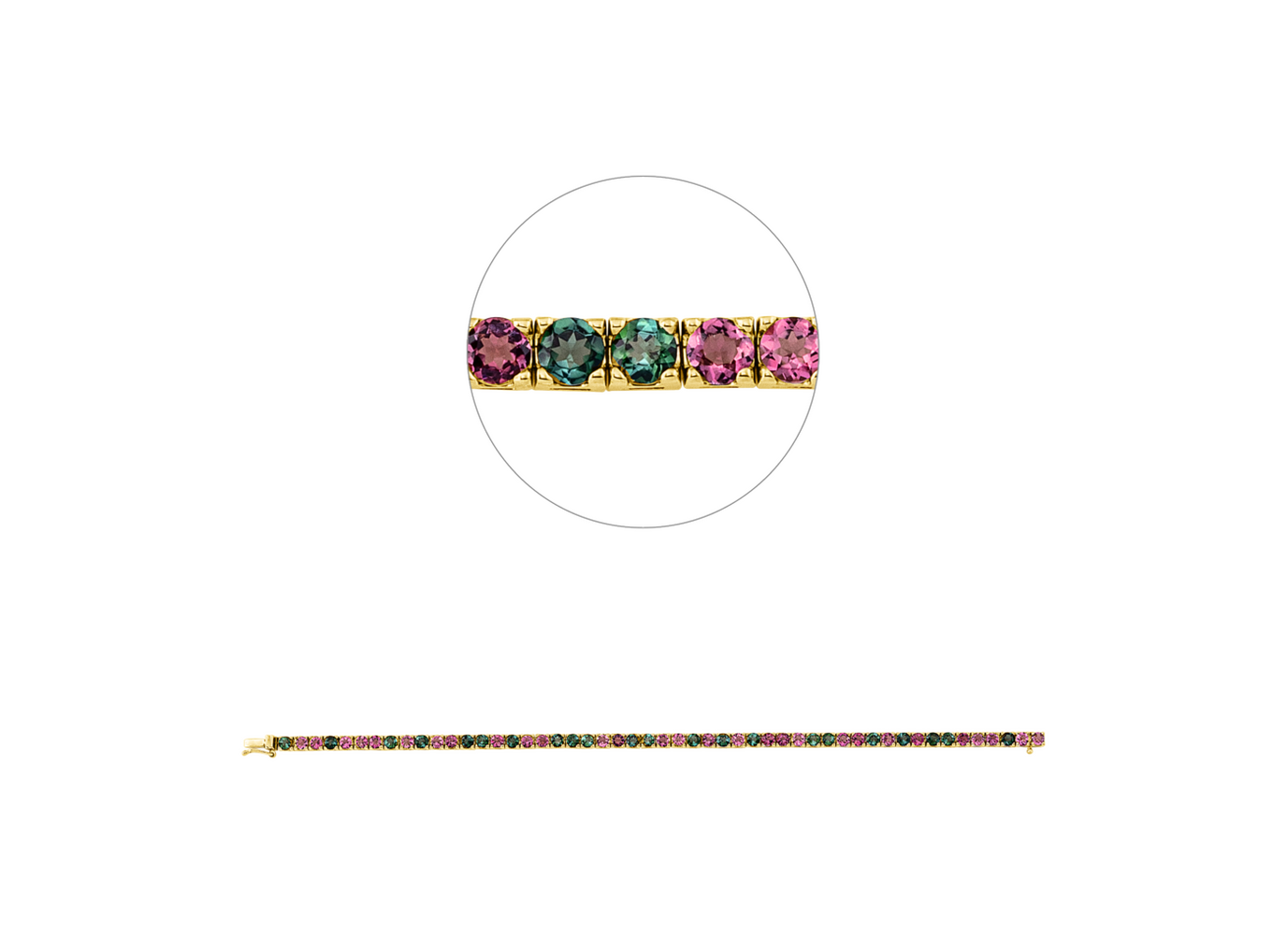 Brogle Selection Turmalinarmband Brogle Selection Turmalinarmband