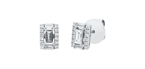 Brogle Selection diamond stud earrings Brogle Selection diamond stud earrings