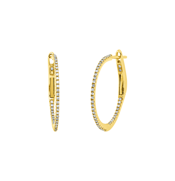 Brogle Classic Diamantcreolen