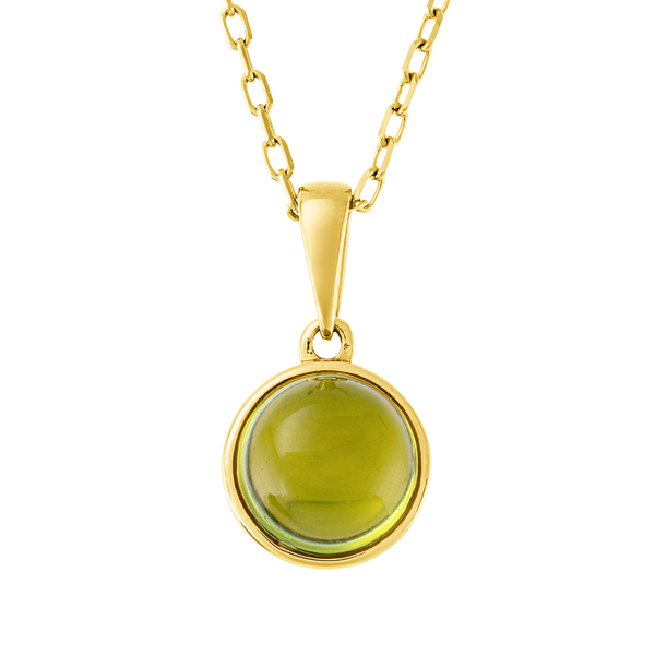 Brogle Classic Kette mit Peridotanhänger Brogle Classic Kette mit Peridotanhänger