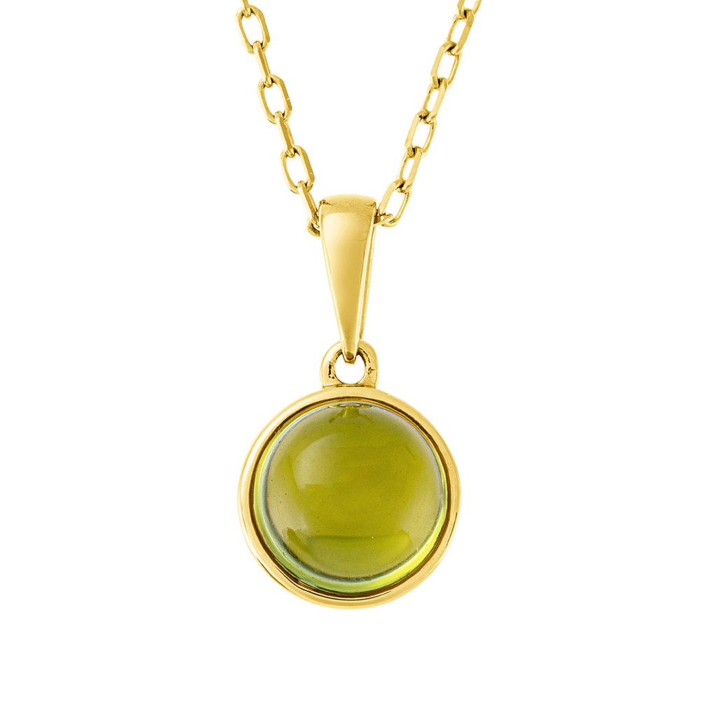 Brogle Classic Kette mit Peridotanhänger Brogle Classic Kette mit Peridotanhänger