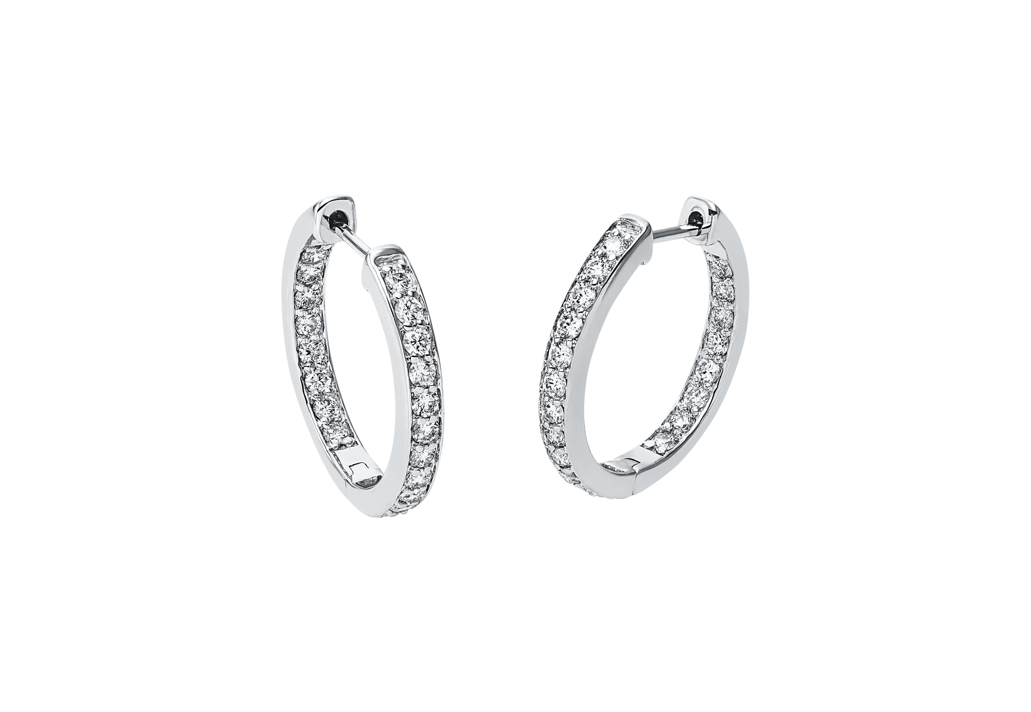 Brogle Classic Diamantcreolen Brogle Classic Diamantcreolen