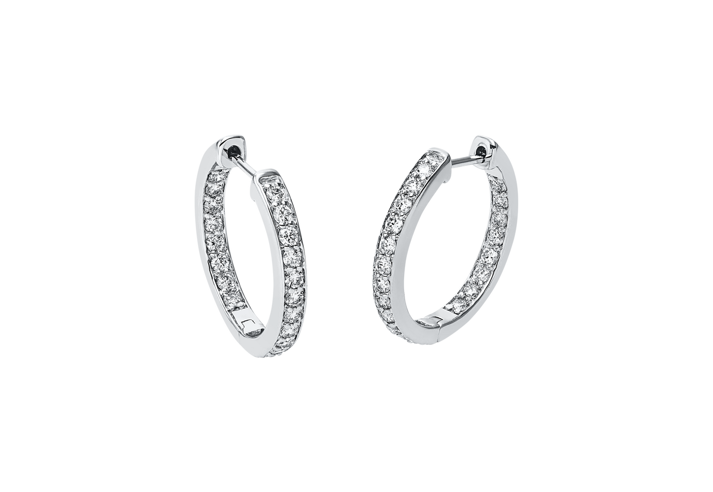 Brogle Classic Diamantcreolen Brogle Classic Diamantcreolen