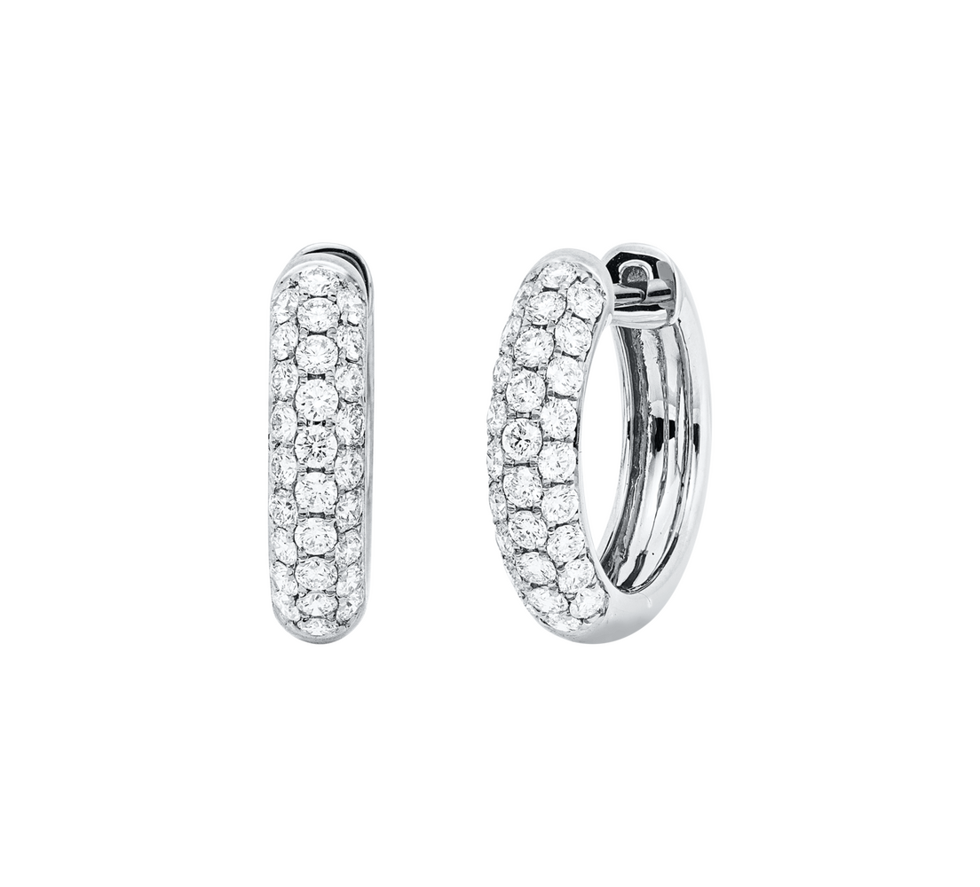 Brogle Classic Diamantcreolen