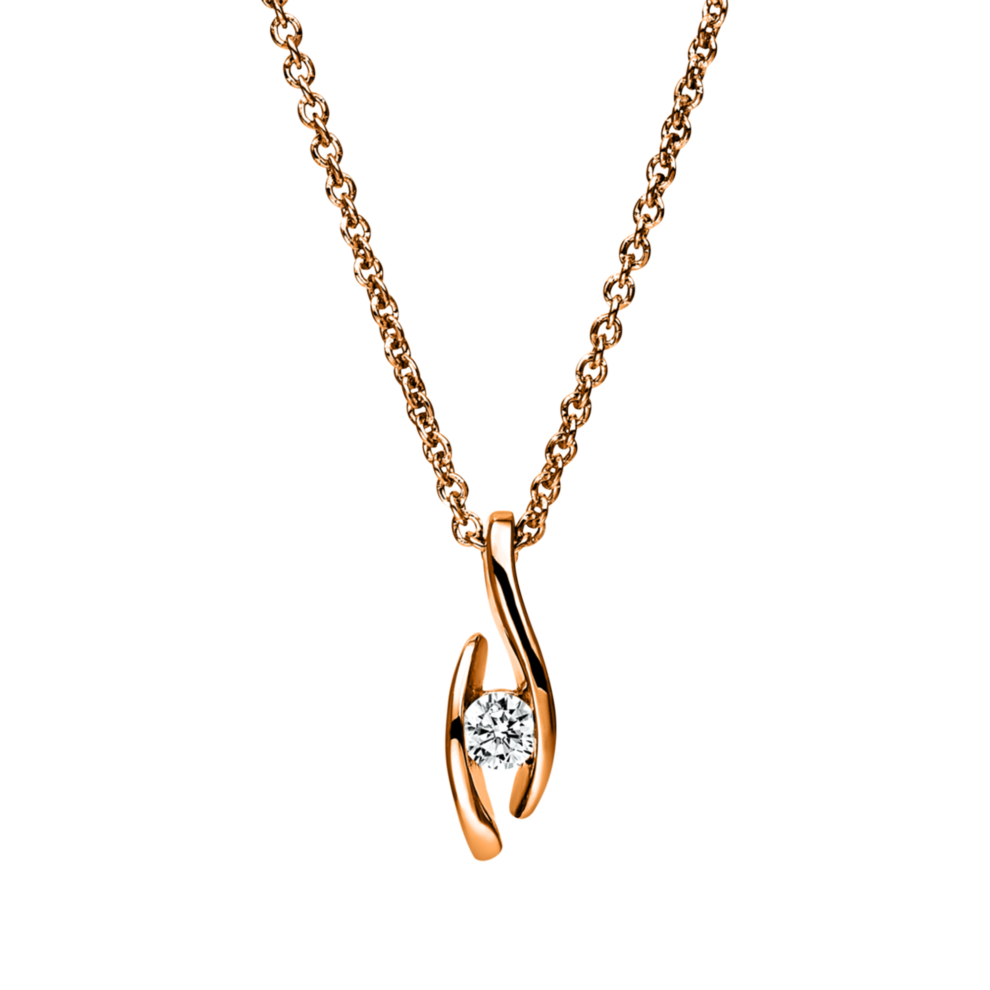 Brogle Selection Promise Necklace with Pendant Brogle Selection Promise Necklace with Pendant