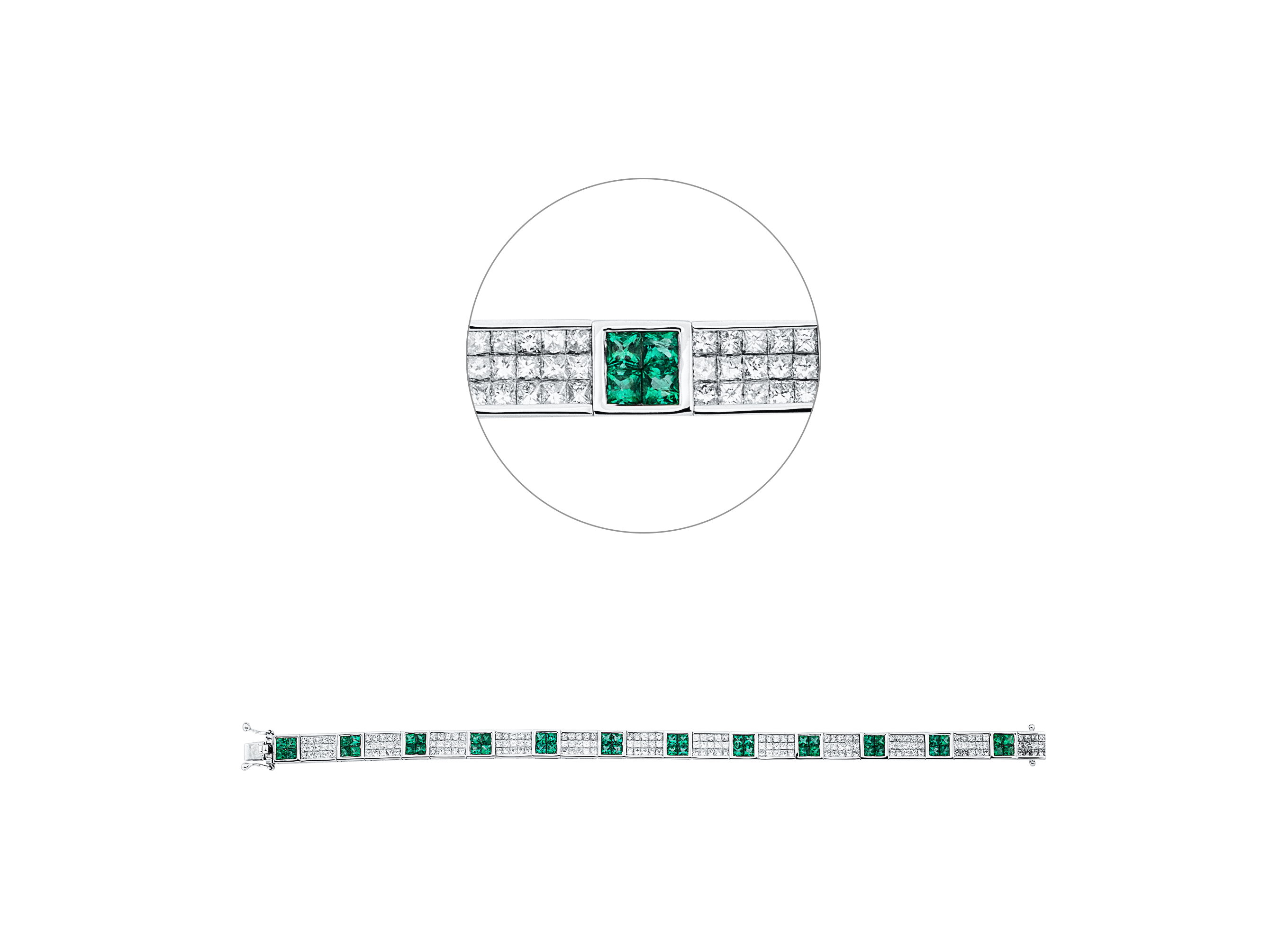 Brogle Selection emerald bracelet