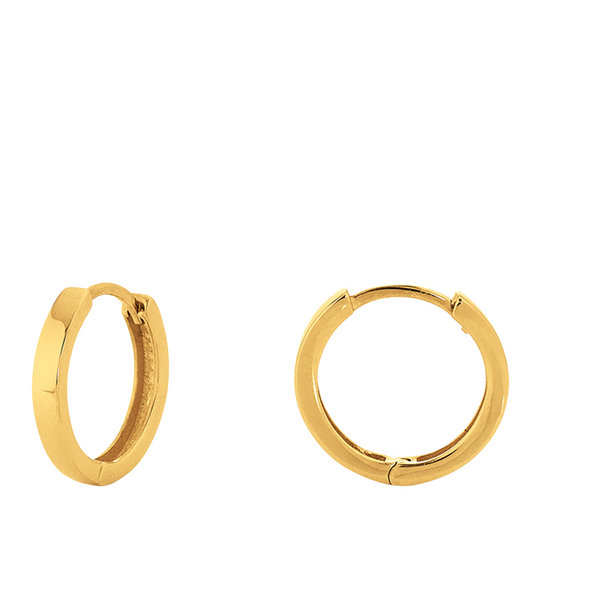 Brogle Selection Essentials gold hoop earrings