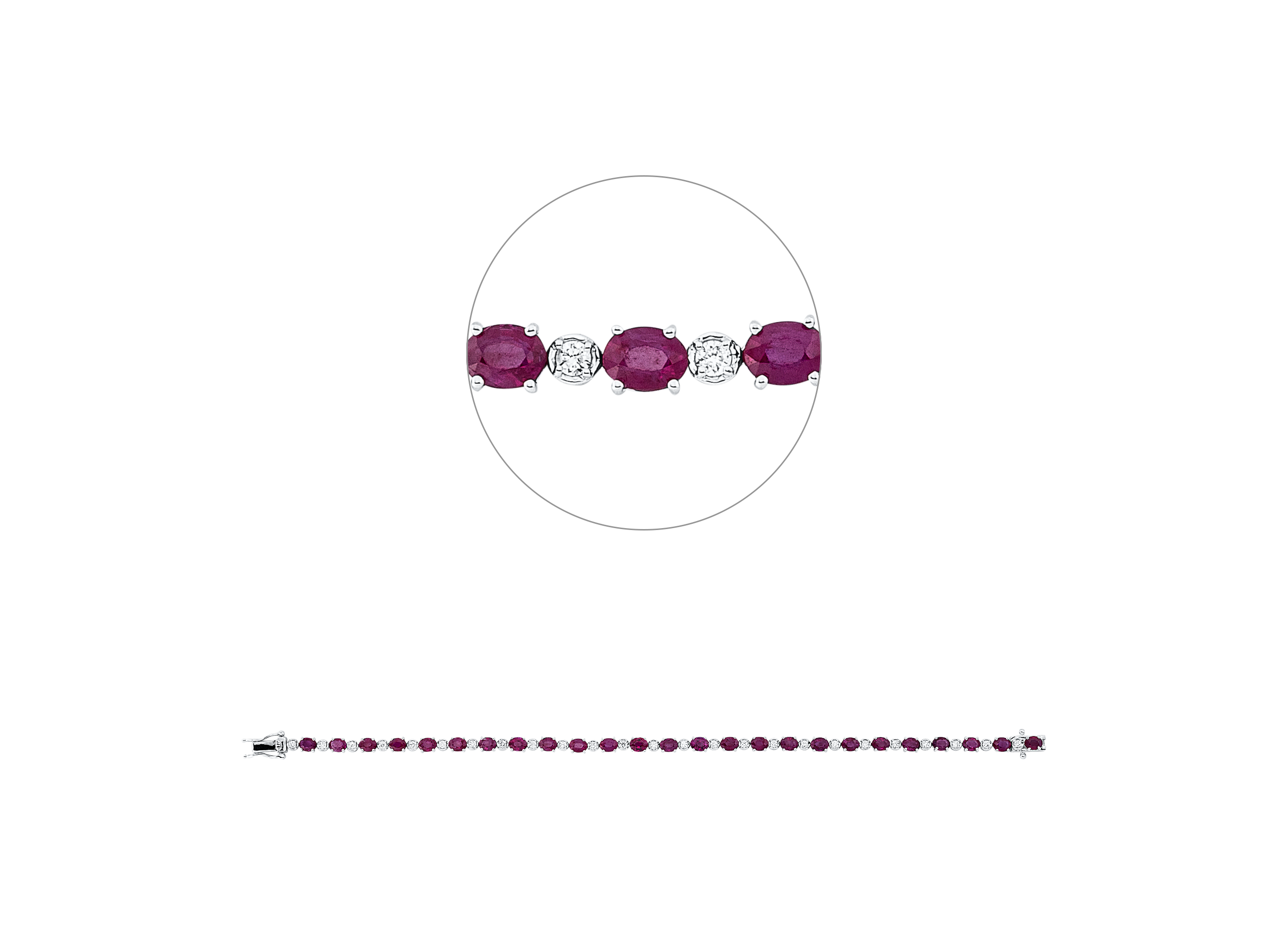 Brogle Selection ruby bracelet