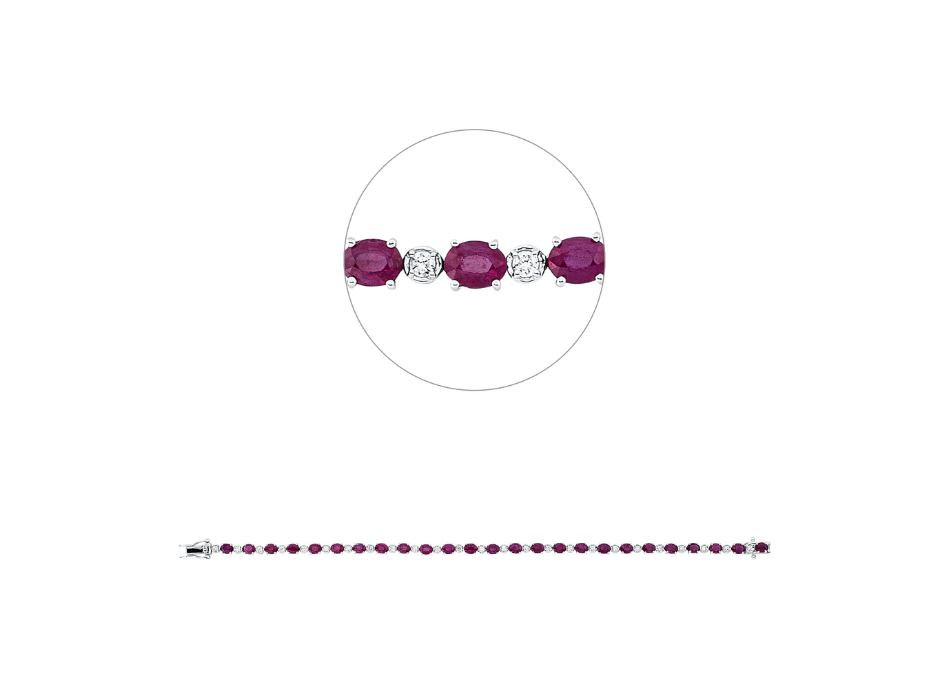 Brogle Selection ruby bracelet