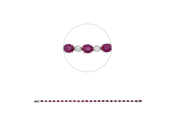 Brogle Selection ruby bracelet