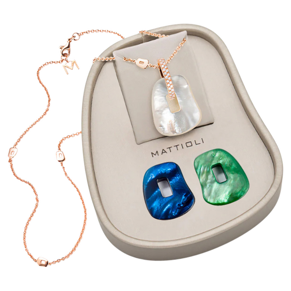 Mattioli Puzzle necklace box, medium size with 3 puzzles Mattioli Puzzle necklace box, medium size with 3 puzzles