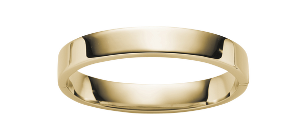 Brogle Classic gold bangle 10mm Brogle Classic gold bangle 10mm