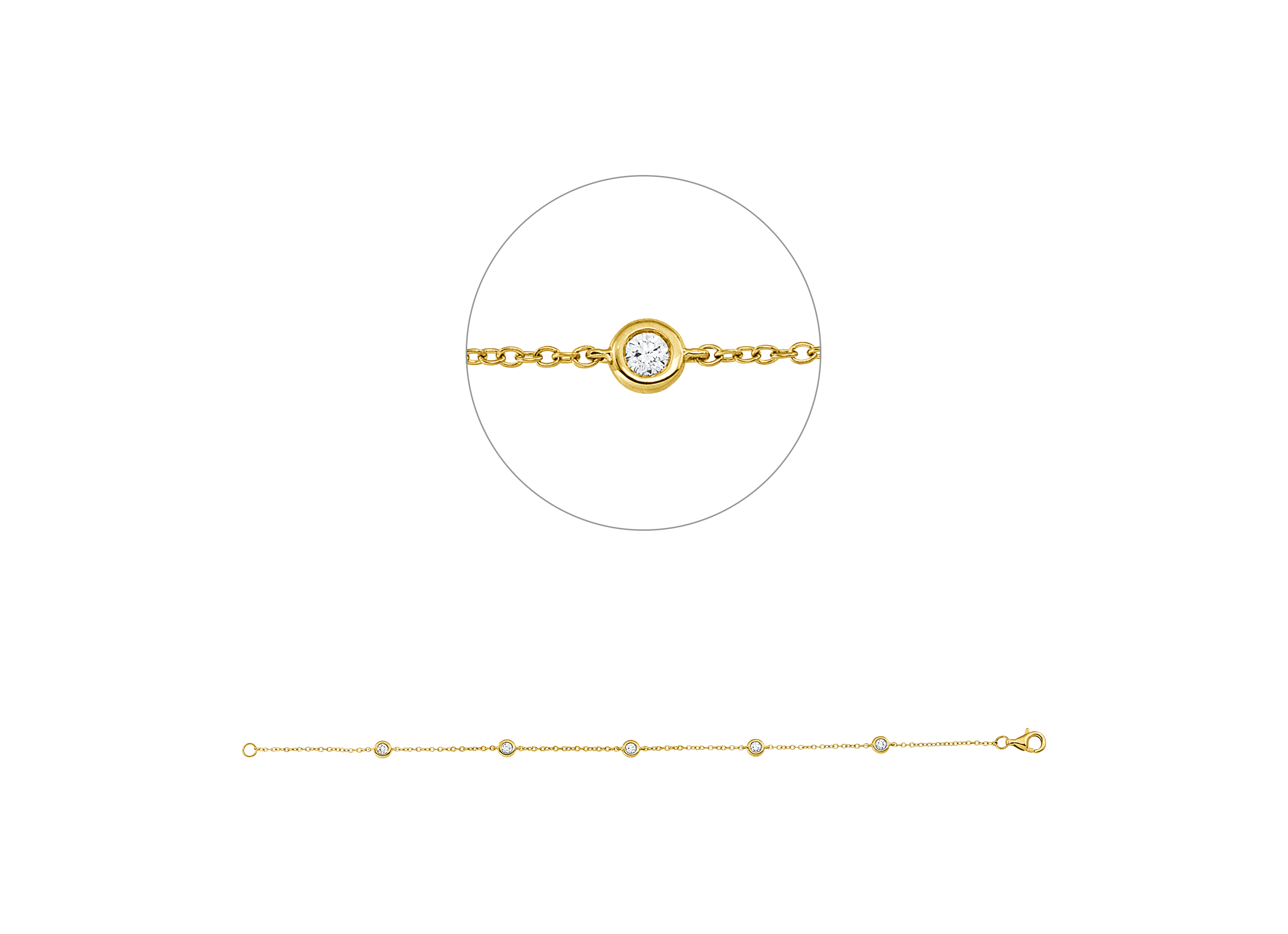 Brogle Classic diamond bracelet Brogle Classic diamond bracelet