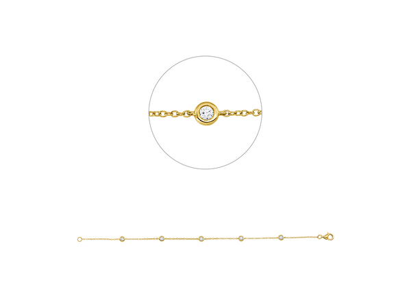 Brogle Classic diamond bracelet Brogle Classic diamond bracelet