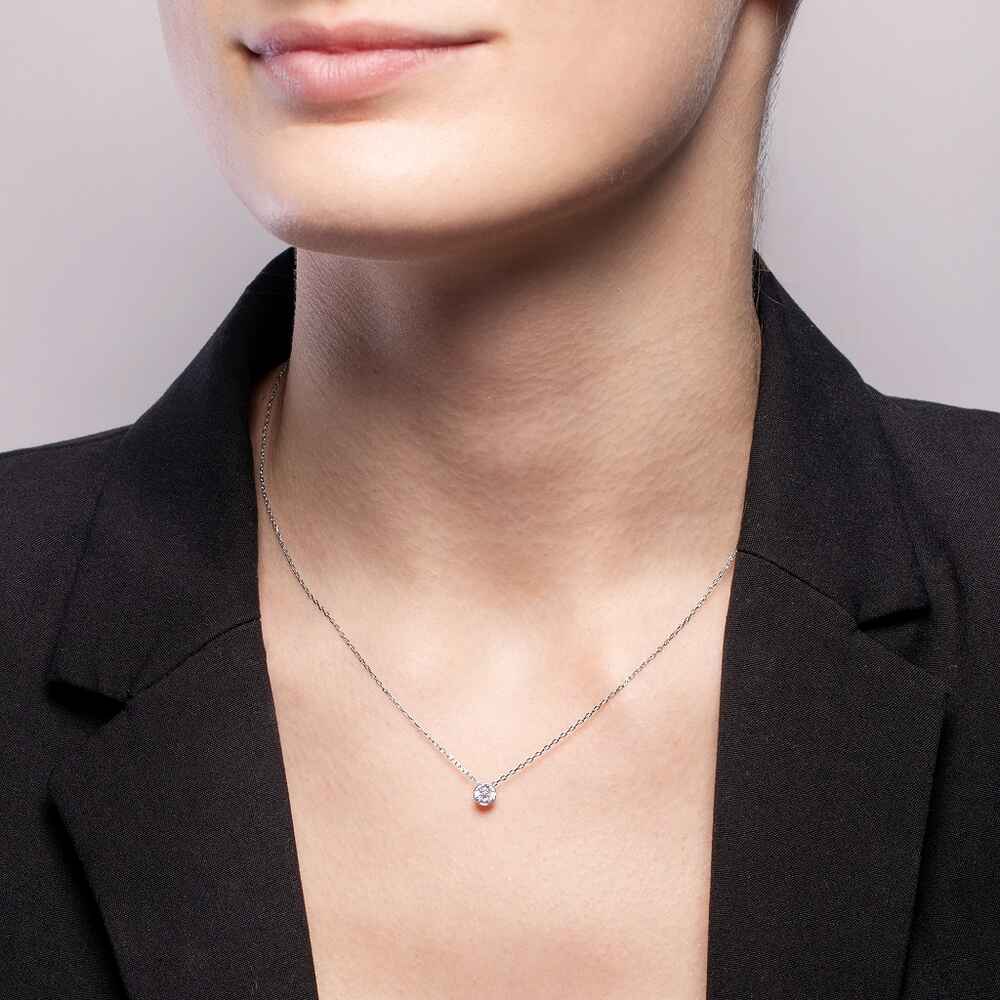 Brogle Selection necklace with pendant Sophie up to 0.5 carat