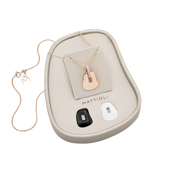 Mattioli Puzzle Ceramica necklace box, with 3 puzzles Mattioli Puzzle Ceramica necklace box, with 3 puzzles