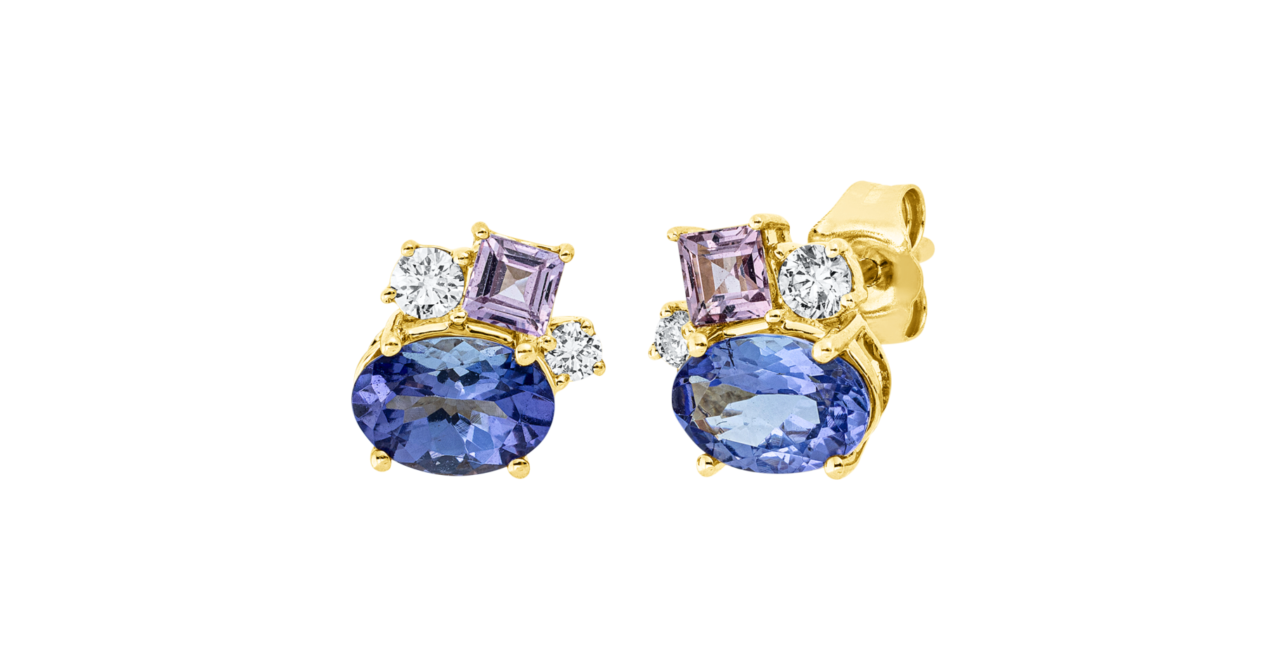 Brogle Classic colored stud earrings Brogle Classic colored stud earrings