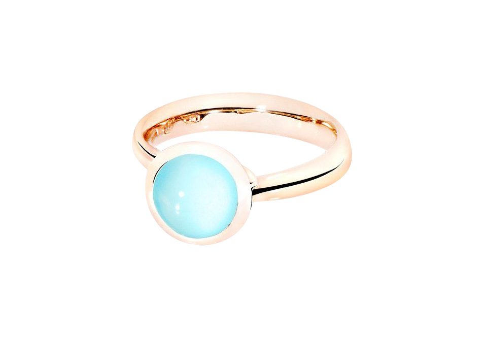Tamara Comolli Bouton Aqua-Chalcedon Ring Tamara Comolli Bouton Aqua-Chalcedon Ring