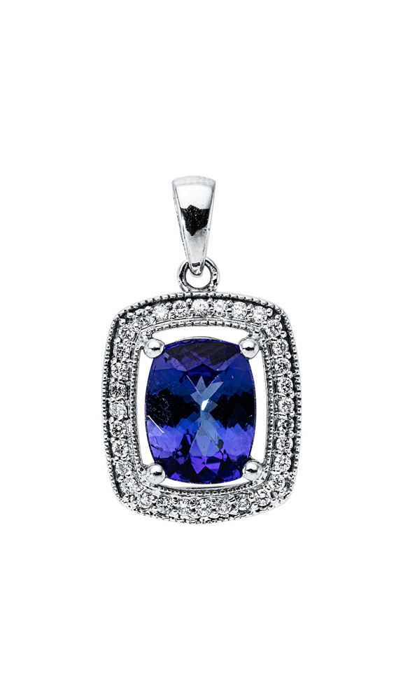 Brogle Classic tanzanite pendant