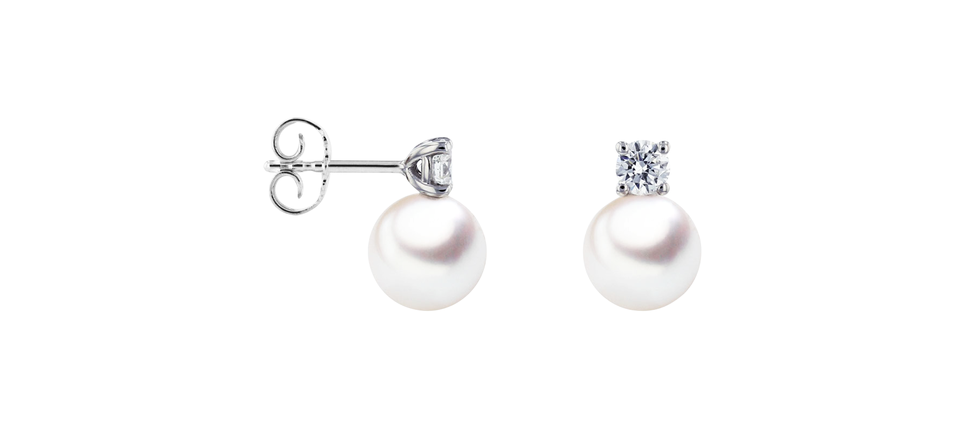Brogle Classic Akoya pearl stud earrings Brogle Classic Akoya pearl stud earrings