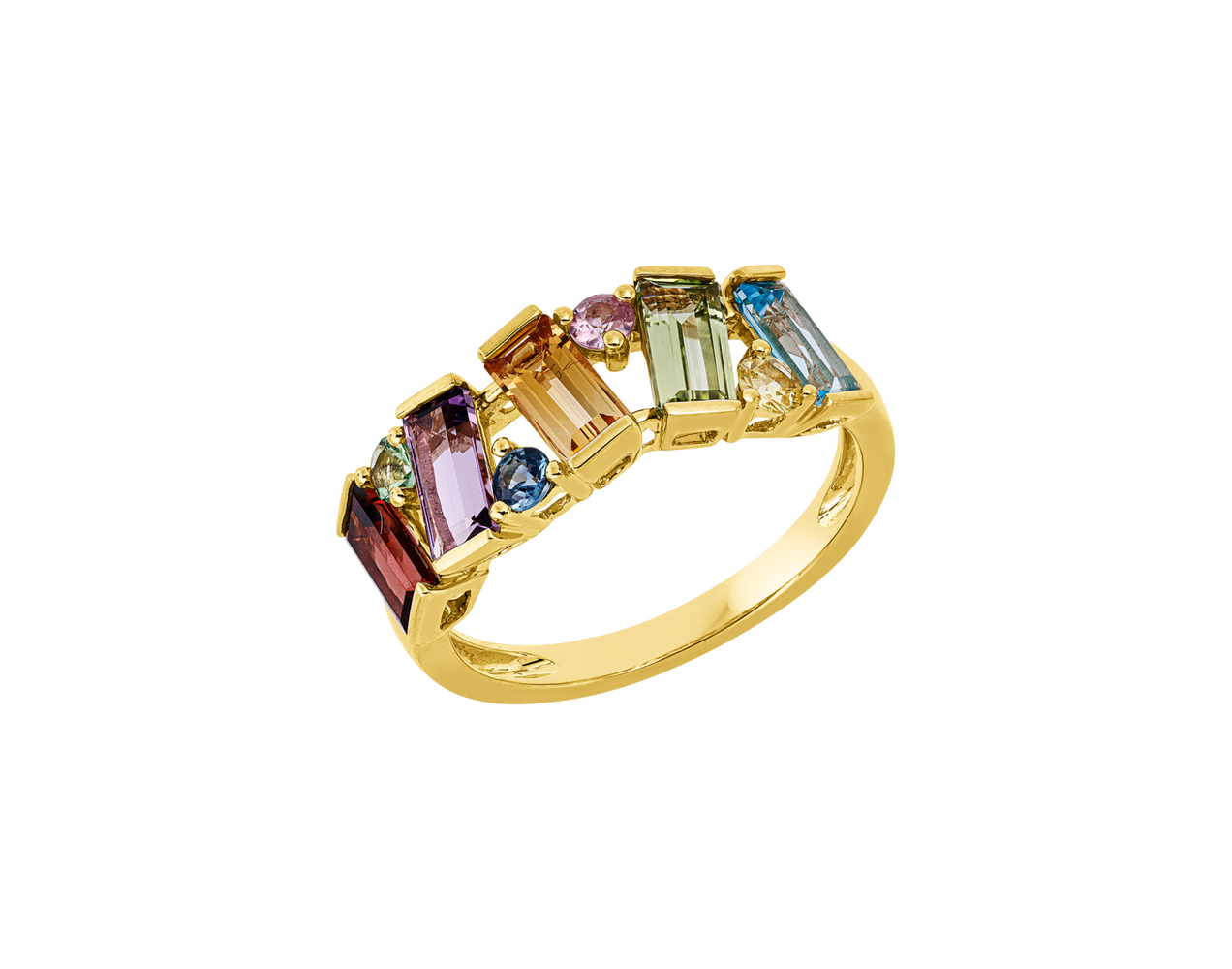 Brogle Classic colored stone ring Brogle Classic colored stone ring