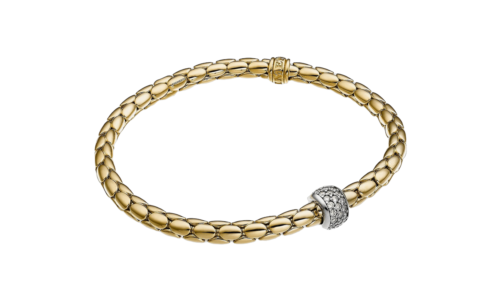 750 white and yellow gold
