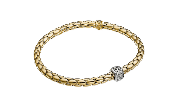 Chimento Stretch Spring Two-Tone Flexible Bracelet Chimento Stretch Spring Two-Tone Flexible Bracelet