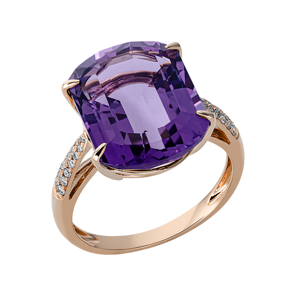 Brogle Selection Felicity amethyst ring