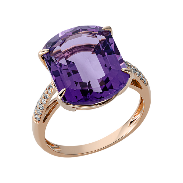 Brogle Selection Felicity amethyst ring