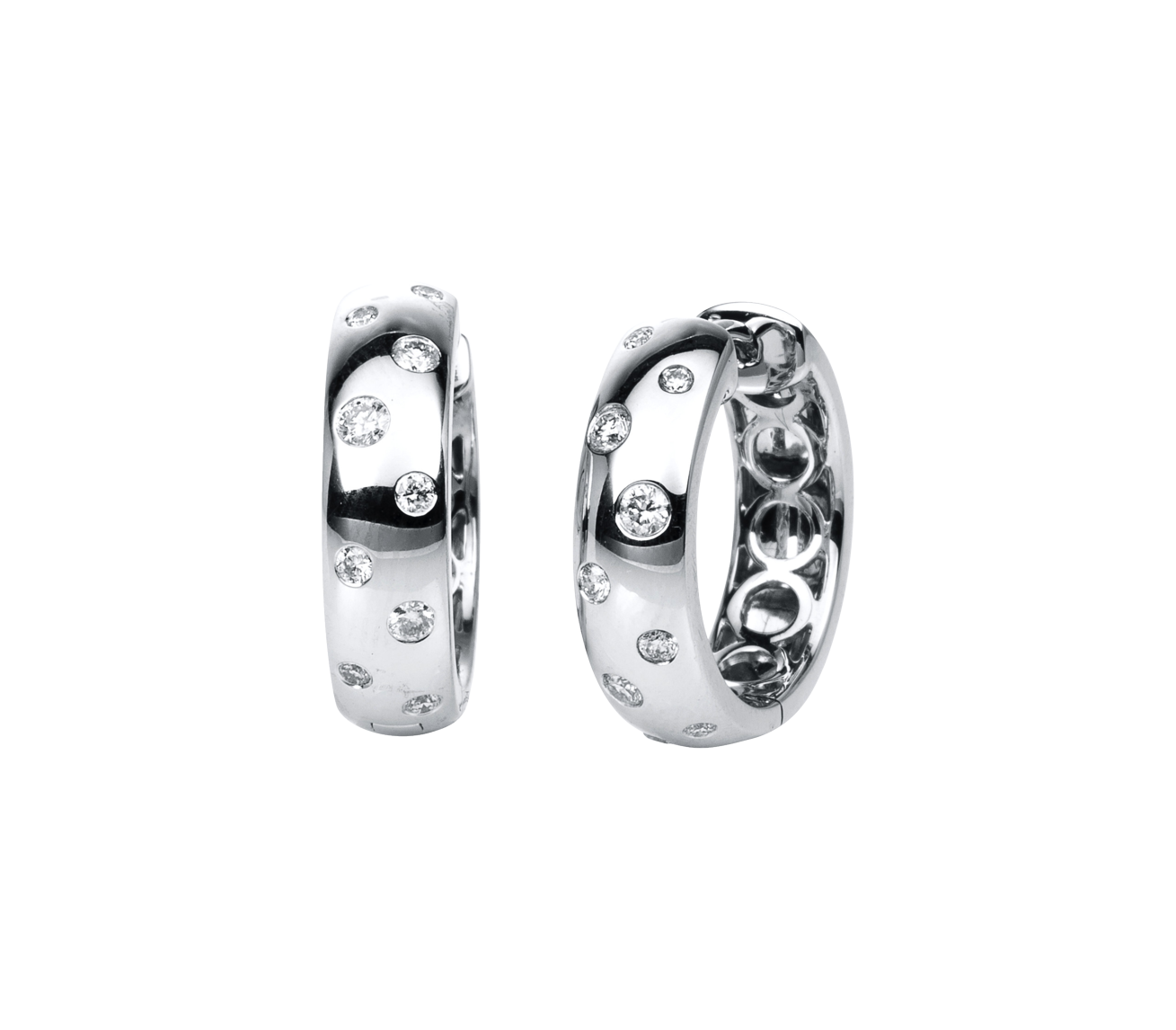 Brogle Classic Diamantcreolen Brogle Classic Diamantcreolen