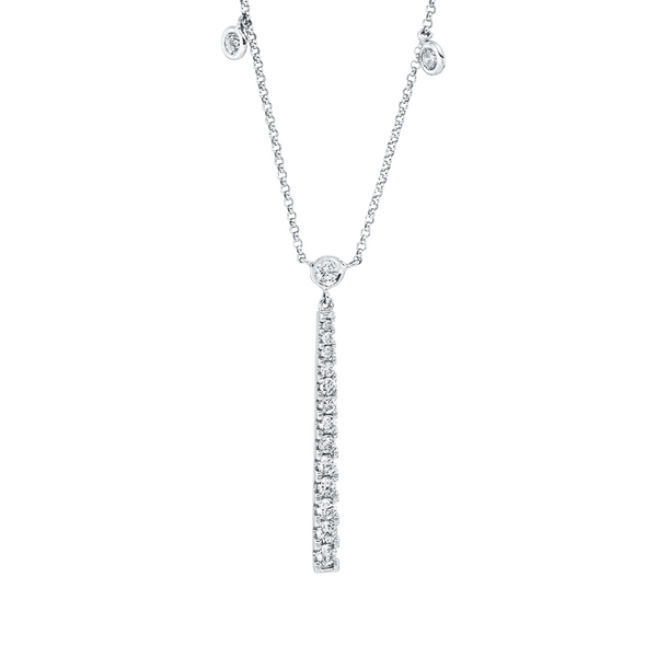 Brogle Classic necklace with diamond pendant Brogle Classic necklace with diamond pendant