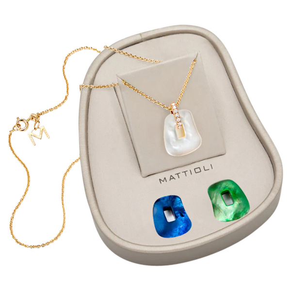 Mattioli Puzzle necklace box, small with 3 puzzles Mattioli Puzzle necklace box, small with 3 puzzles