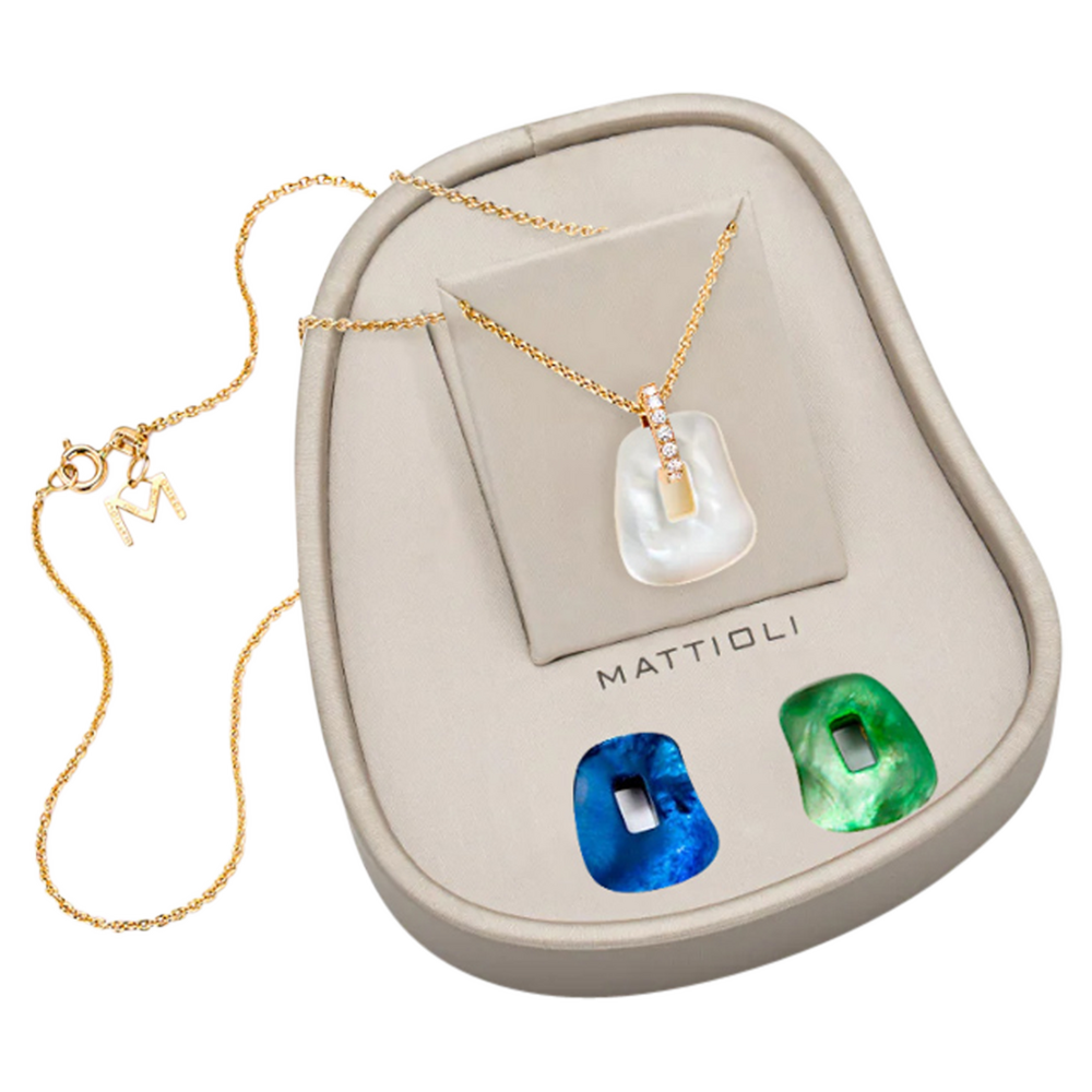 Mattioli Puzzle necklace box, small with 3 puzzles Mattioli Puzzle necklace box, small with 3 puzzles