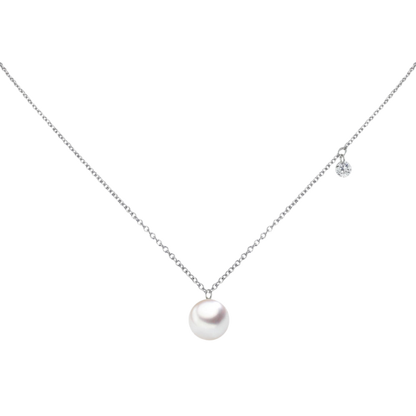 Brogle Classic necklace with Akoya pearl pendant Brogle Classic necklace with Akoya pearl pendant