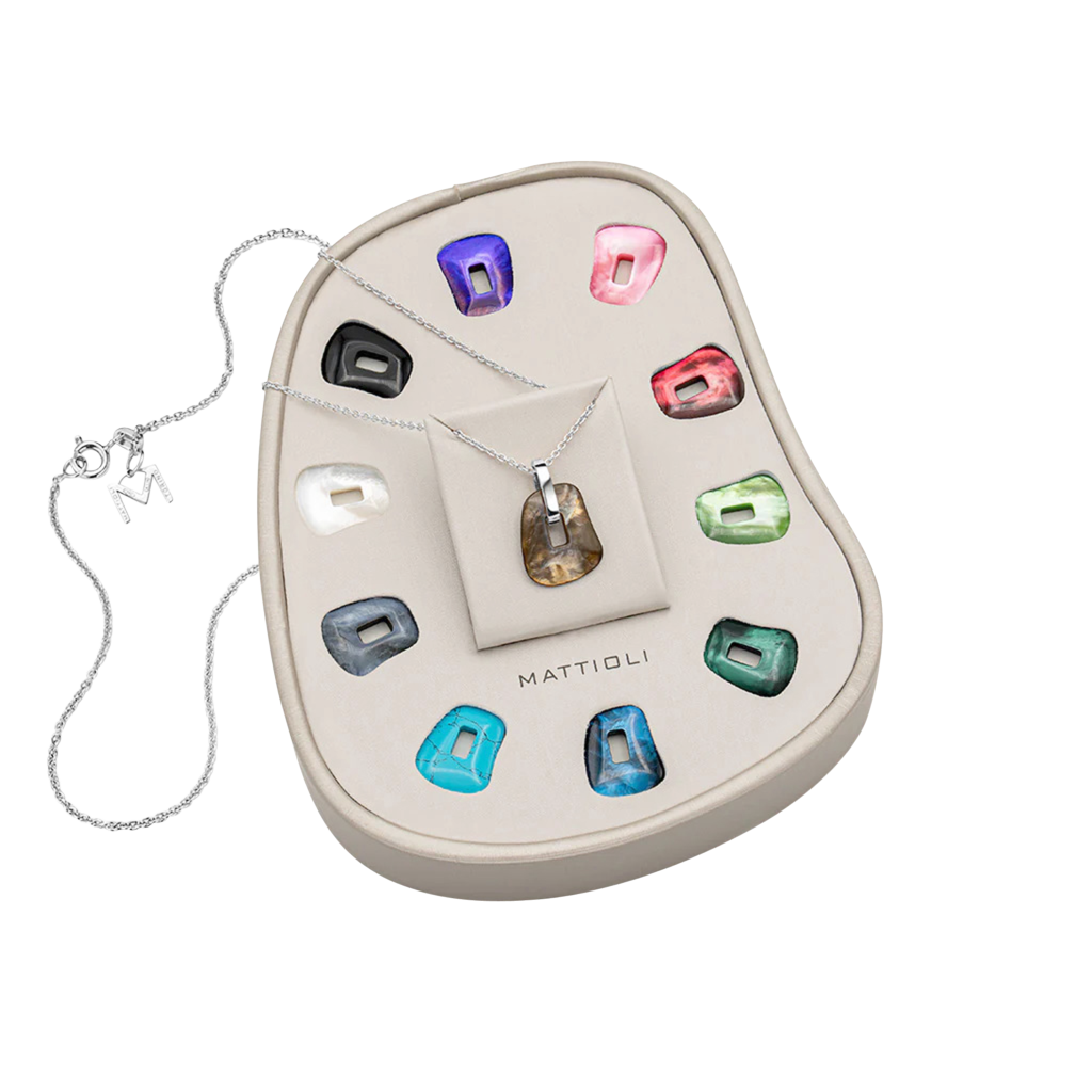 Mattioli Puzzle necklace box, small with 11 puzzles Mattioli Puzzle necklace box, small with 11 puzzles