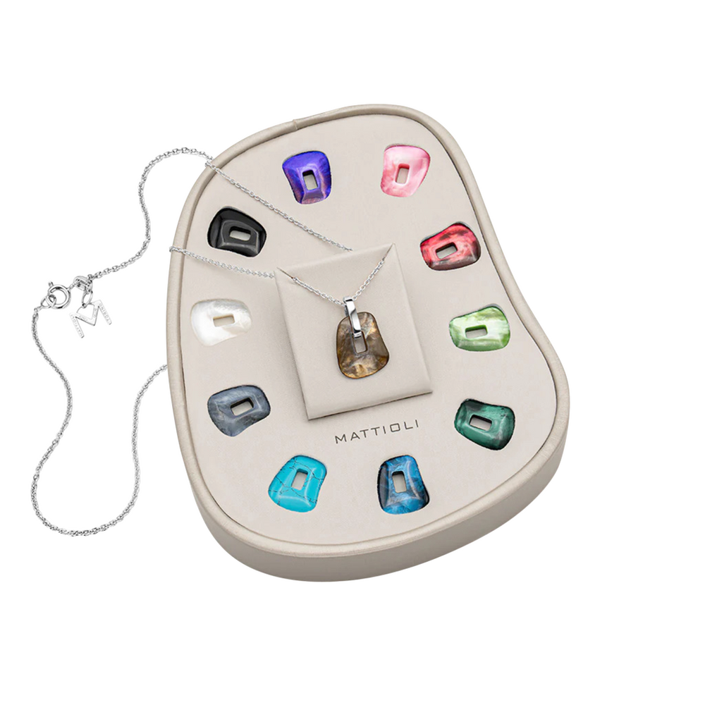 Mattioli Puzzle necklace box, small with 11 puzzles Mattioli Puzzle necklace box, small with 11 puzzles