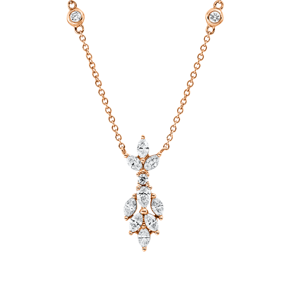 Brogle Classic necklace with diamond pendant