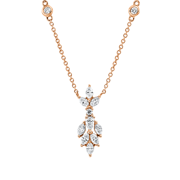 Brogle Classic necklace with diamond pendant