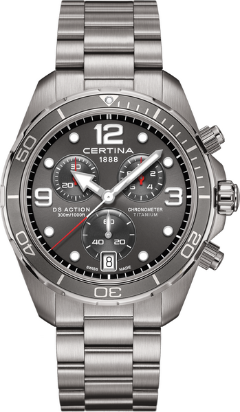Certina DS Action Quartz Date Chrono 43mm