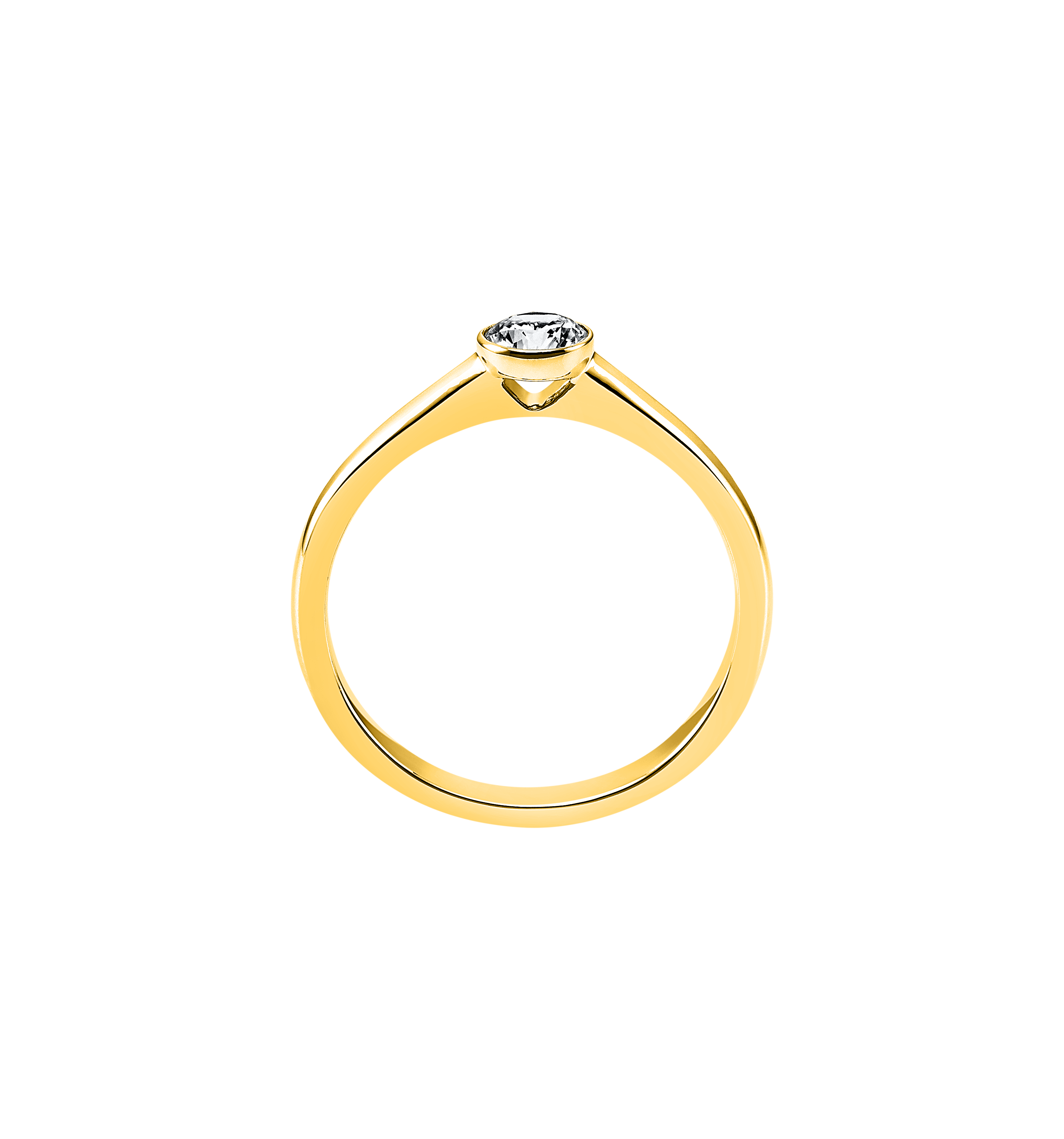 Brogle solitaire ring Sophie up to 0.5 carat