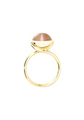 Tamara Comolli Bouton brauner Mondstein L Ring Tamara Comolli Bouton brauner Mondstein L Ring