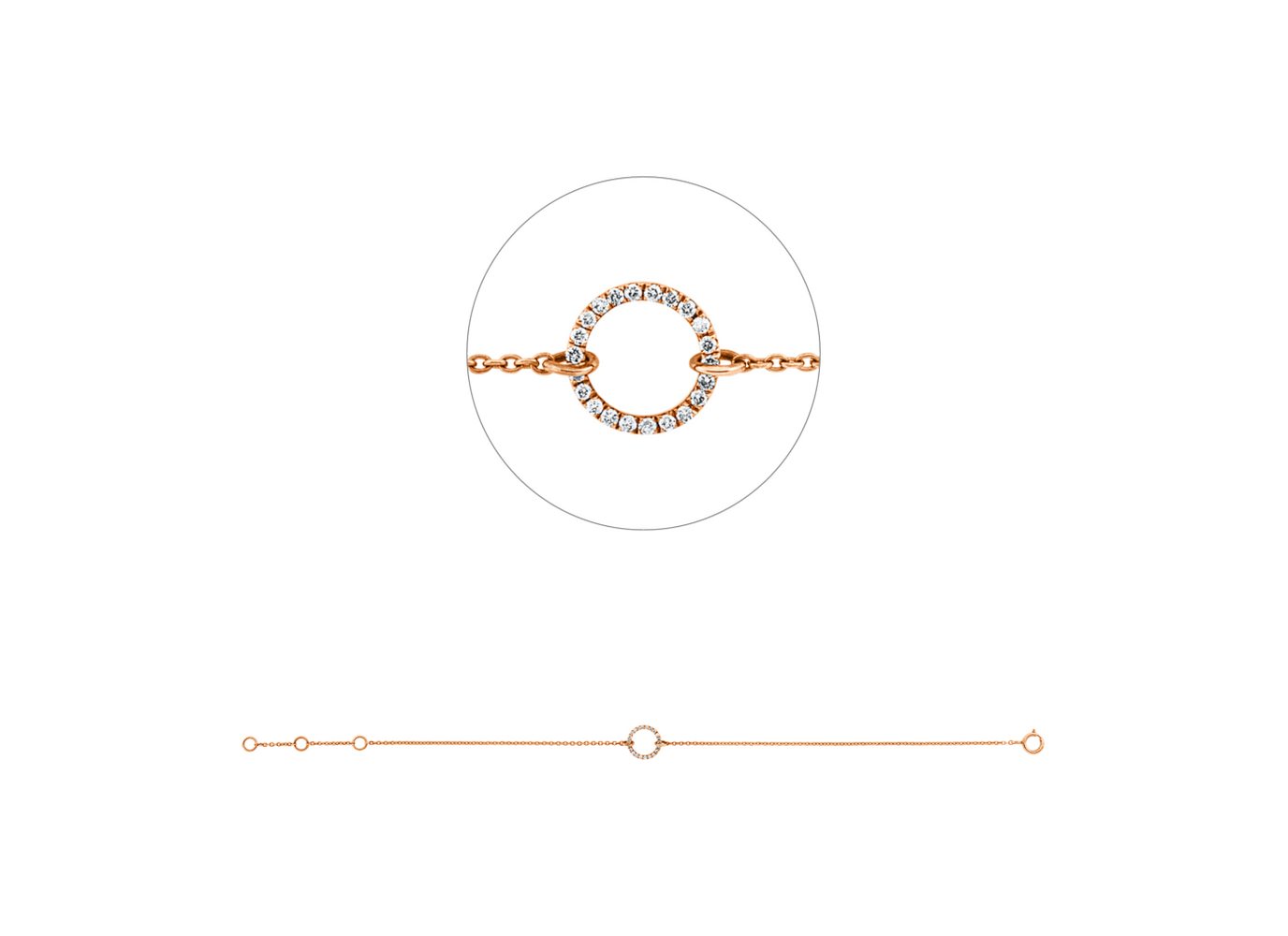 Brogle Classic diamond bracelet